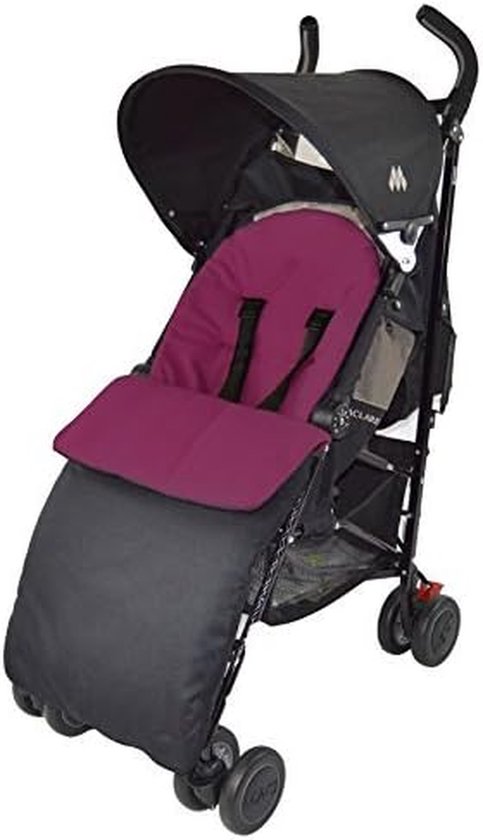 Universele voetenzak - Kinderwagen zak - Warmte en comfort - Wind en waterafstotend - 43 x 38 cm - Violet