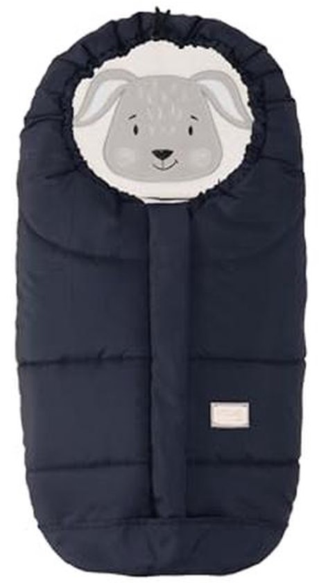 Universele voetenzak voor autostoelen met dieren - ideaal voor baby's van 0 tot 6 maanden, koudebestendig tot -10 °C