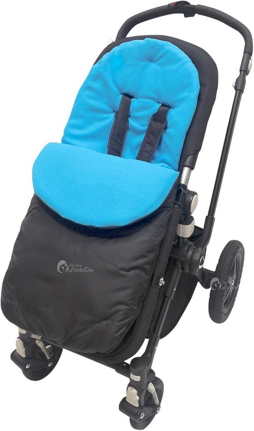 Universele Voetenzak voor Buggy en Kinderwagen - Turquoise van Merkloos