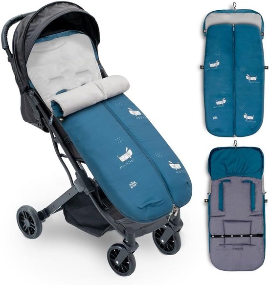 Universele voetenzak voor kinderwagen - Perfect voor winterse dagen van Merkloos