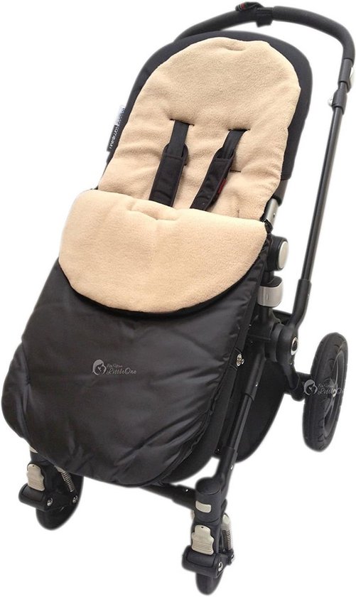 Universele Voetenzak voor Kinderwagen - Warm & Waterafstotend - Geschikt voor Mountain Buggy Sand van Merkloos