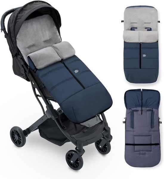 Universele Voetenzak voor Kinderwagen - Warm, Zacht Pluche en Anti-Allergeen van Merkloos