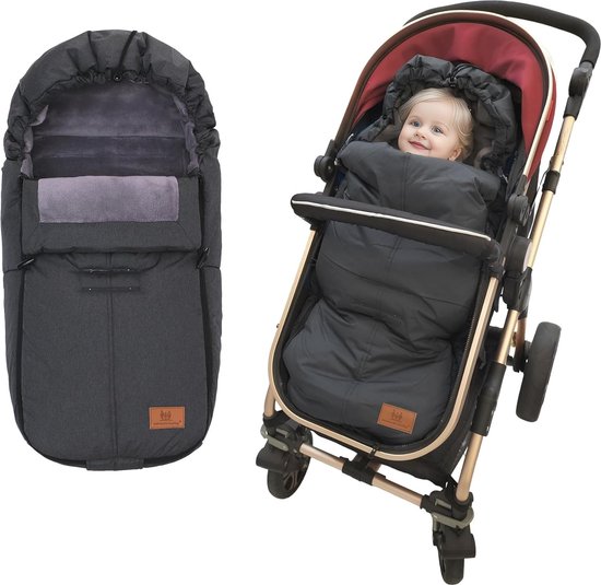 Universele Voetenzak voor Kinderwagen - Winter Slaapzak voor Baby's - Wasbaar en Waterdicht - Comfortabel en Veilig