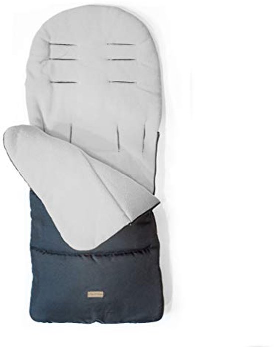 Universele voetenzak voor kinderwagens en buggy's met warm polarfleece van Merkloos