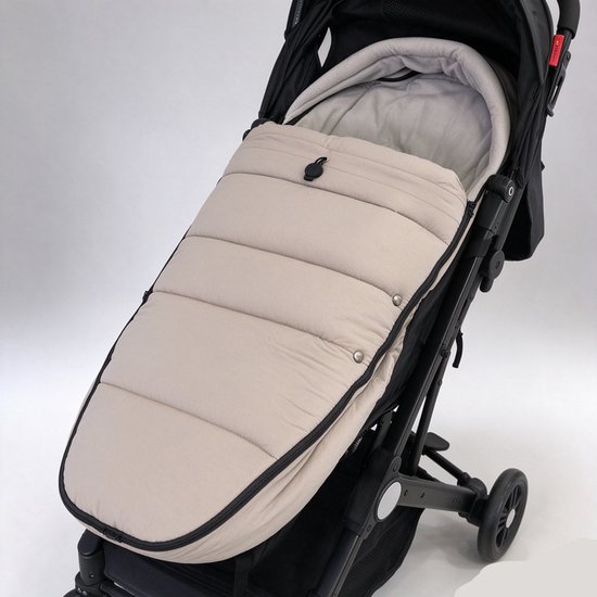 Universele voetenzak voor kinderwagens – Zachte, wind- en regenbestendige slaapzak – Warme hoes voor baby's voor de herfst/winter – Winddichte slaapzak voor pasgeborenen – Universele beschermhoes voor kinderwagens bij koud weer – roze