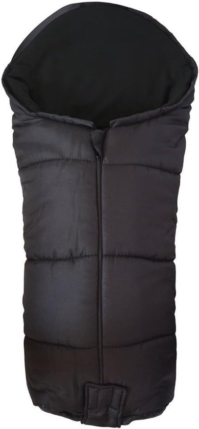 Universele Voetenzak Zwart - Warm & Comfortabel voor Kinderwagen en Wandelwagen van Merkloos