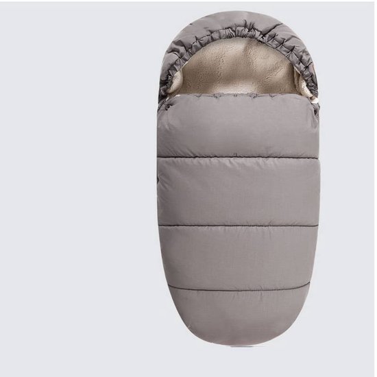 Universele voethoezen voor kinderwagens en autostoeltjes – afneembare, waterdichte, antislip fleece babyslaapzak van Merkloos