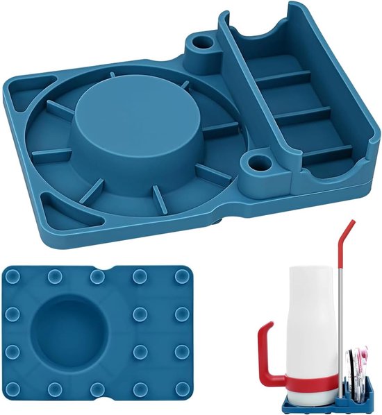 Universele Waterfles Droogstandaard voor Alle Soorten Drink- en Flesjes, Silicone Droogrek voor Babyflessen en Drinkflessen