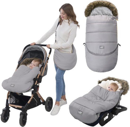 Universele Winter Voetenzak voor Kinderwagen en Buggy - Waterdicht en Warm van Merkloos