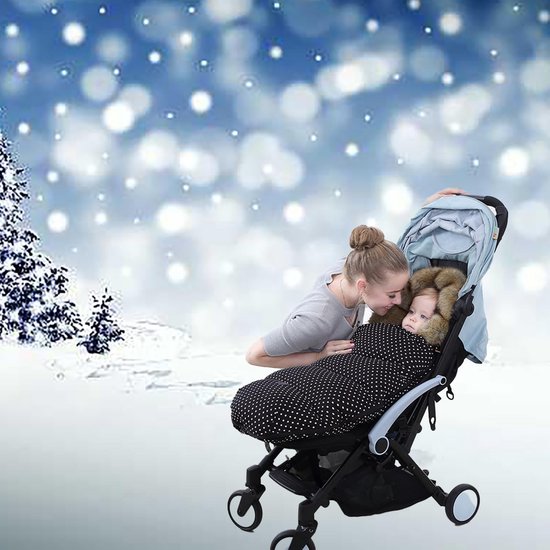 Universele Winter Voetmuts voor Kinderwagen - Warm, Winddicht & Waterdicht voor Peuters van Merkloos