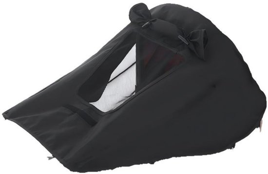 Universele zonnekap voor kinderwagens - geschikt voor wiegjes/kinderwagens - UPF 50+ zonbescherming - verstelbaar - inclusief opbergtas van Deryan