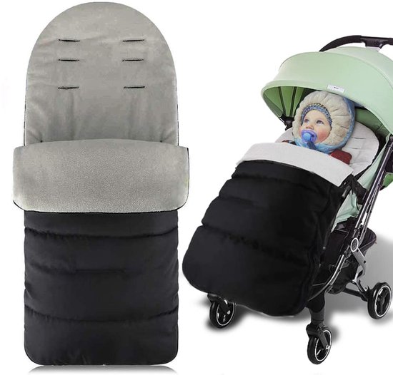 Unyqoos® Universele warme en waterafstotende voetenzak voor kinderwagens