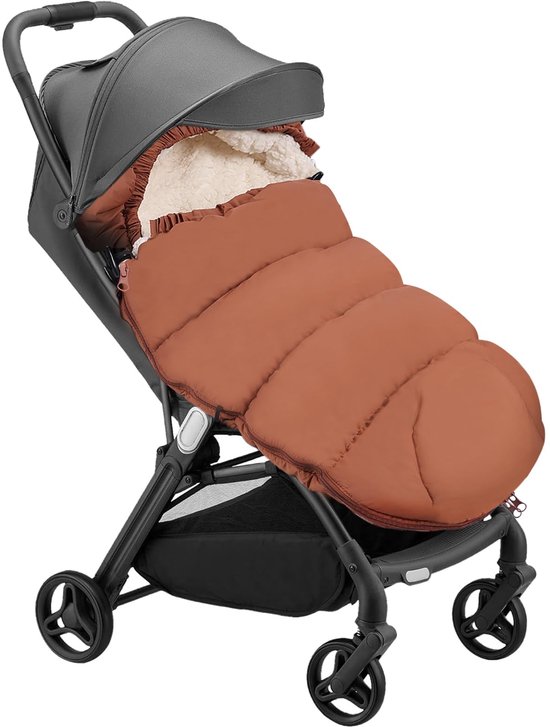 Unyqoos® Warme en comfortabele voetenzak voor kinderwagen en buggy in de winter van Merkloos
