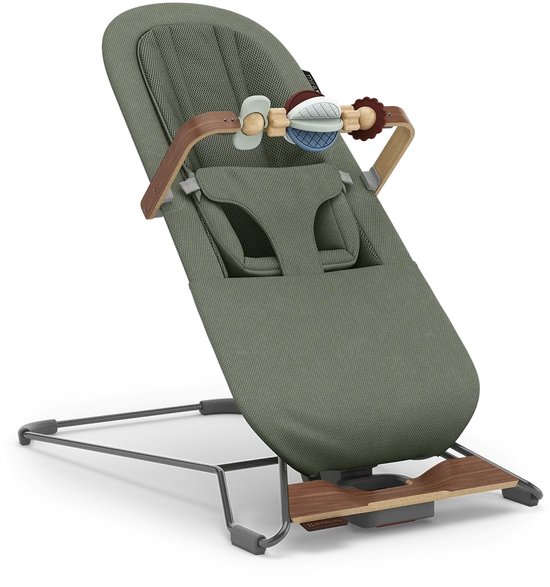 UPPAbaby - Mira V2 Maddie - Wipstoel - Bouncer - Groen - Newborn, Baby en Peuter - 3-in-1 Schommelstoel - Inclusief speelbeugel