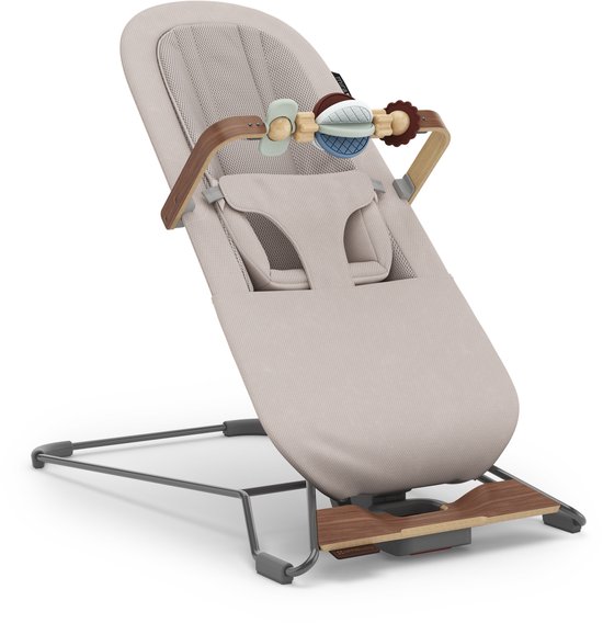 UPPAbaby - Mira V2 Townsend - Wipstoel - Bouncer - Beige - Newborn, Baby en Peuter - 3-in-1 Schommelstoel - Inclusief speelbeugel