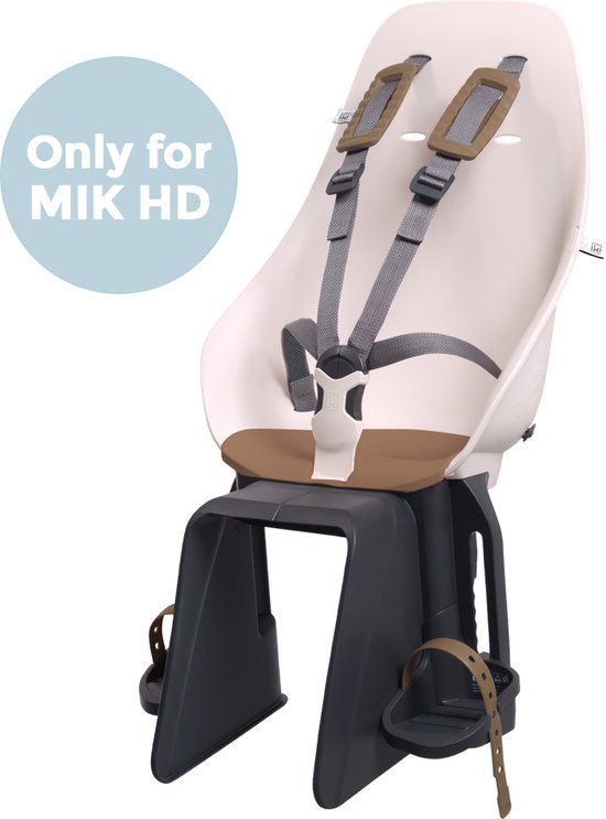 Urban Iki Fietsstoeltje Achter Ta–ke MIK HD - Sakura Pink/ Kurumi Brown van Urban Iki