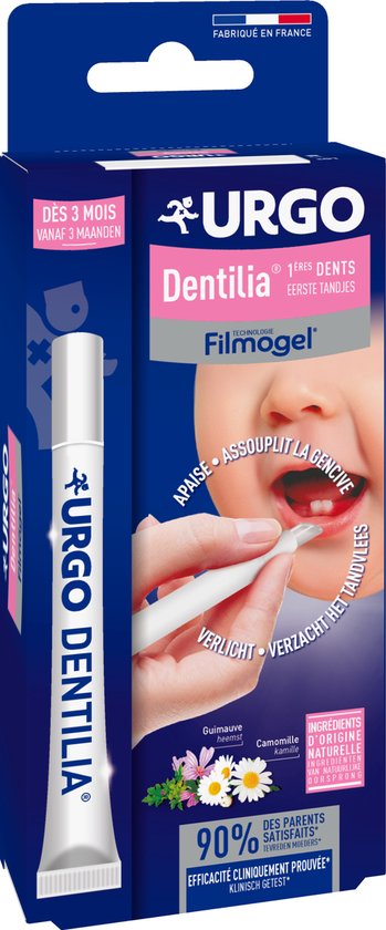 URGO Dentilia Filmogel - Kalmerende pen - Verzacht Tandpijn - Baby Tandjes - Eerste Tanden - 10 ml van URGO