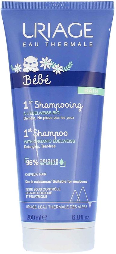 Uriage Bebe 1er shampooing 200 Milliliter van Merkloos