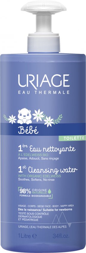 Uriage Lotion Bébé Eau Nettoyante Cleansing Water van Uriage