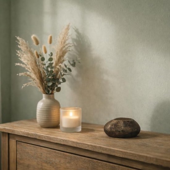 Urn Knuffelsteen/Rock - Kleur Night Black/Grijs