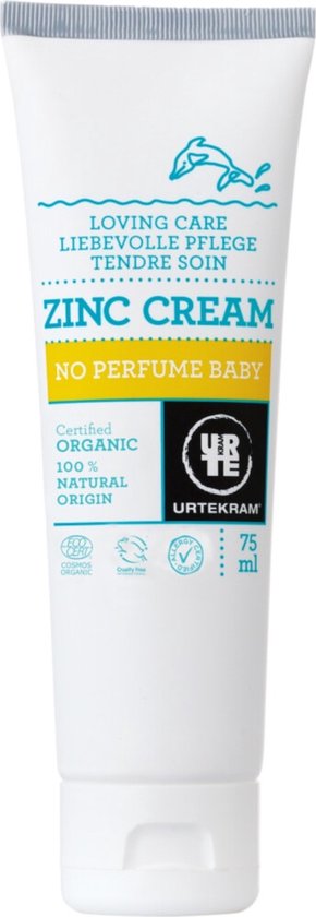 Urtekram - Baby zinkzalf - 100% organisch - 75ml van Urtekram