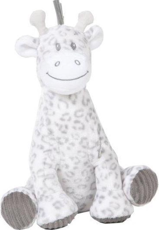 Vaco Knuffel Rafi Giraf 30 Cm Polyester Wit van VACO