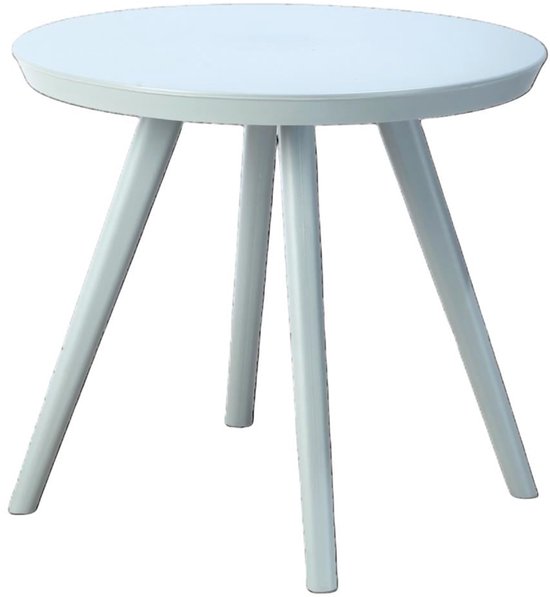Van der Meulen Kindertafel Plastic Pastel Blauw Ø50,5cm (2017213) van Merkloos