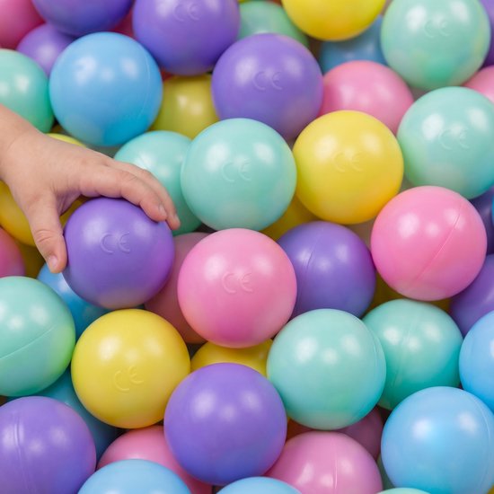 Vanaf dag Één: 100 Ballen voor Ballenbak - 5,5cm Plastic Baby Speelballen Kinder Speelgoed Ballen