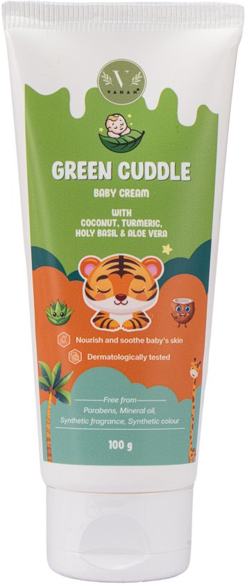 Vanan Green Cuddle Babycrème (100 ml) van Vanan
