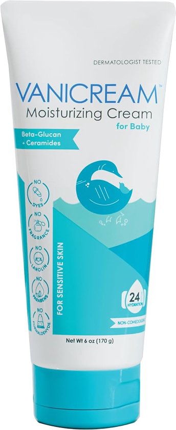 Vanicream - Baby Moisturizing Cream - Hydraterende Crème - 170g van Merkloos