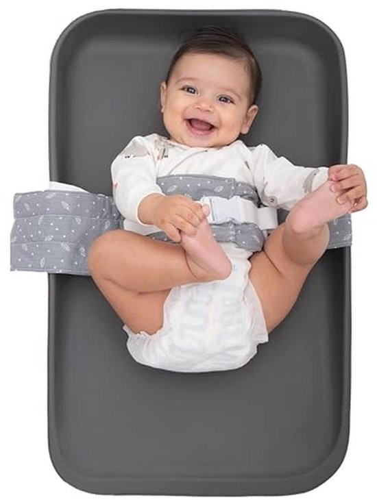 Veiligheidsgordel voor Verschoontafel - Zacht, Verstelbaar & Veilig Anti-Vluchten voor 0-24 Maanden Universele Pasvorm van LunixBerry