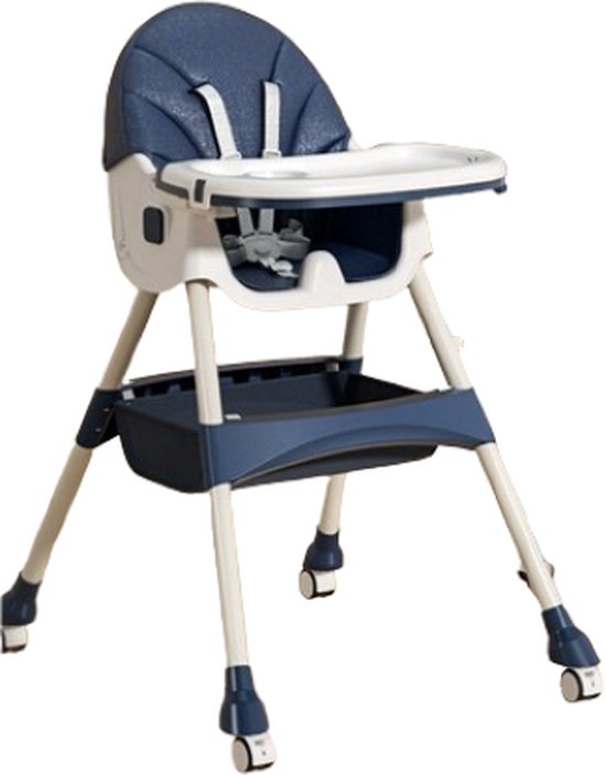 Velox Goods VL-508 Baby Stoel - 4-in-1 Kinderstoel met Verstelbare Rugleuning, Veiligheidsgordel en Opbergruimte - Geschikt van 6 Maanden tot 6 Jaar - Eetstoel, Wieg en Speelplek - Opvouwbaar en Antislip van Velox Goods