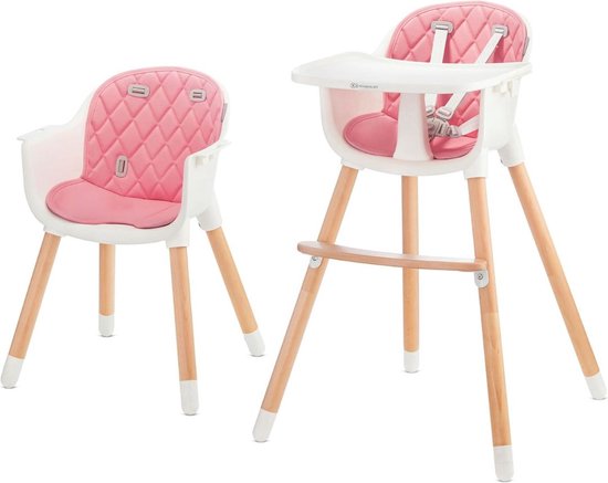 VELTRR® Kinderzetel - Eetstoel Baby 6 Maanden en Ouder - Kinder Eetstoel - Kinderstoel - Inklapbare Eetstoel van Merkloos