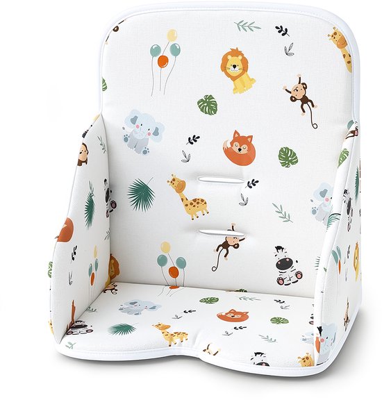 Verkleiningskussen Kinderstoel High Chair Seat Reducer - Universele Bekleding Hauck Stokke Babystoel Zitkussen Voedingstoel Cover Stoelopvulling Safari