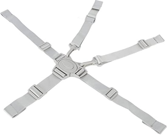 Verstelbaar 5-Punts Harnas voor Kinderstoelen en Kinderwagens - Veiligheid voor Baby's van Luluping