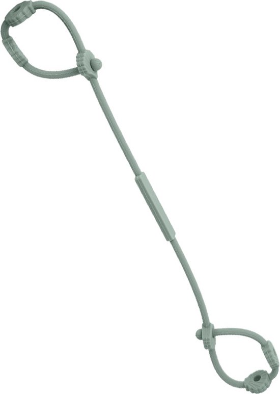 Verstelbare bandjes - Ketting - Koord - Silicone - rekbare veiligheidsriempjes voor speelgoed - Aan de kinderwagen - Kinderstoel - Autostoel - Anti weggooi - Bekercatcher - Baby - 50cm - Schelp - Groen van Little Looster