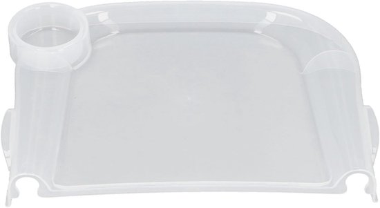 Verstelbare en Draagbare Baby Eettafel met Clip-On Stoel en Tray voor Gemakkelijk Gebruik