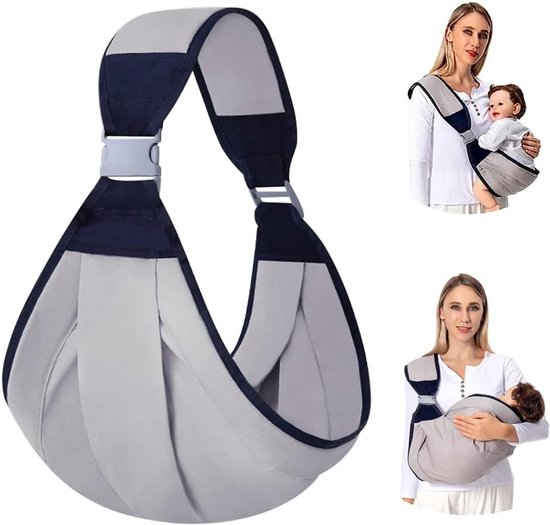 Verstelbare en multifunctionele babydraagdoek voor pasgeborenen tot 20 kg - Ademend en comfortabel