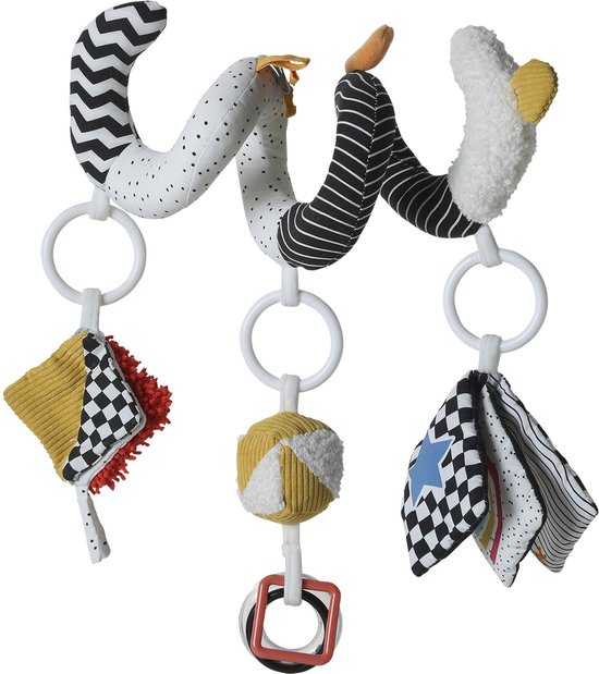 Vertbaudet Baby Activity-Spirale aus Stoff LERNEN & GREIFEN van Merkloos