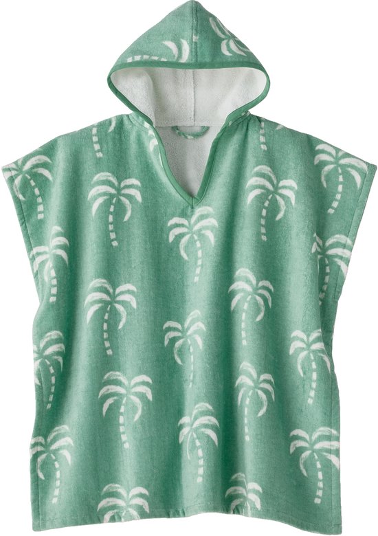 Vertbaudet Bad-/strandponcho voor kinderen, met gerecycled katoen van Merkloos