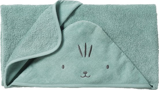 Vertbaudet Badcape / Handdoek met capuchon onmisbaar voor baby's en kinderen, met gerecycled katoen van VER