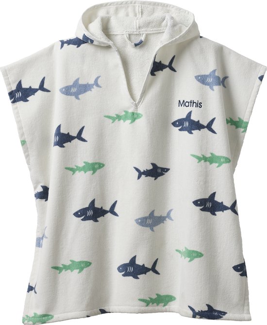 Vertbaudet badponcho voor kinderen REQUINS, met gerecycled katoen van VER