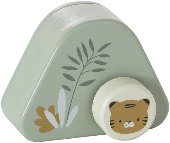 Vertbaudet Cadeauset voor baby's van stof en FSC®-hout van Merkloos