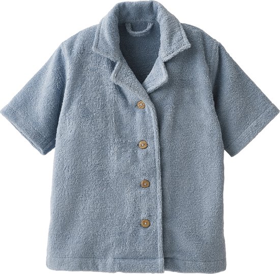 Vertbaudet Gepersonaliseerde badjas voor baby's met gerecycled katoenen blouse van VER
