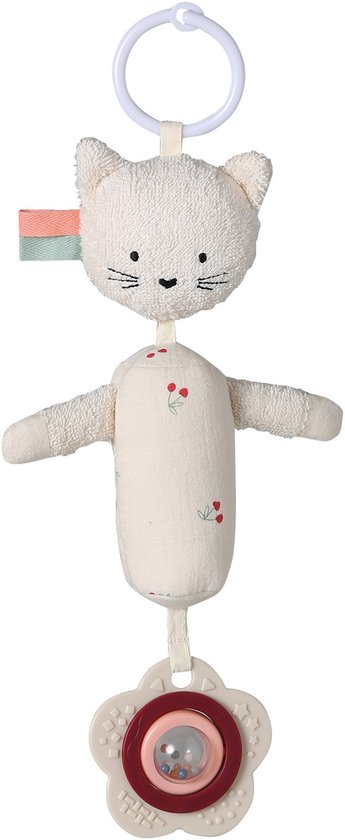 Vertbaudet Hangende rammelaar kat baby