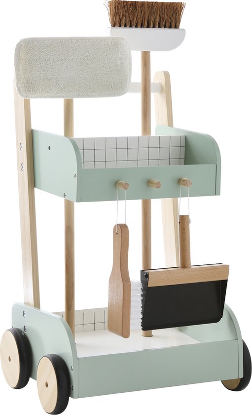 Vertbaudet Houten schoonmaakkar van VER