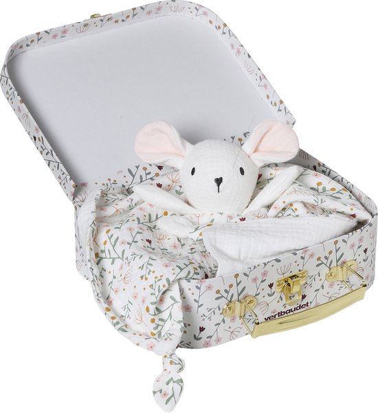 Vertbaudet Muizenknuffel met koffer van Vertbaudet