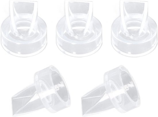 Vervangingskit voor Duckbill-ventiel - Voedselveilige silicone - Baby-pompventiel - Moeder-baby-accessoires - Met transparant materiaal - Voor eenvoudige reiniging van Maymom