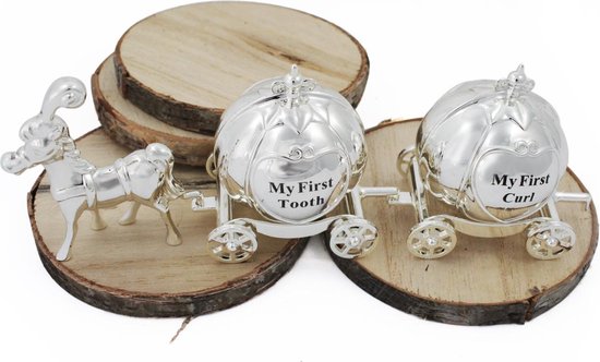 Verzilverde Assepoester wagen van Disney