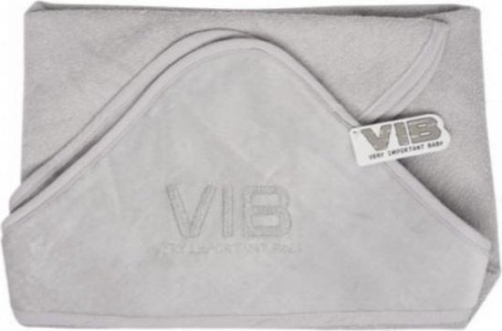VIB Badcape - Grijs van VIB®